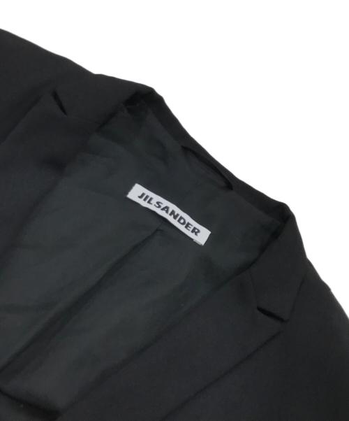 JIL SANDER（ジルサンダー）JIL SANDER (ジルサンダー) シアージャケットセットアップ ブラック サイズ:38の古着・服飾アイテム