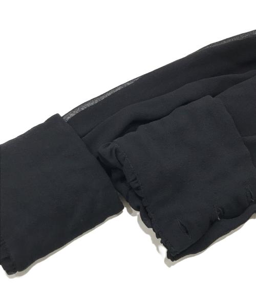 MaxMara（マックスマーラ）MaxMara (マックスマーラ) シアーブラウス ブラック サイズ:34の古着・服飾アイテム