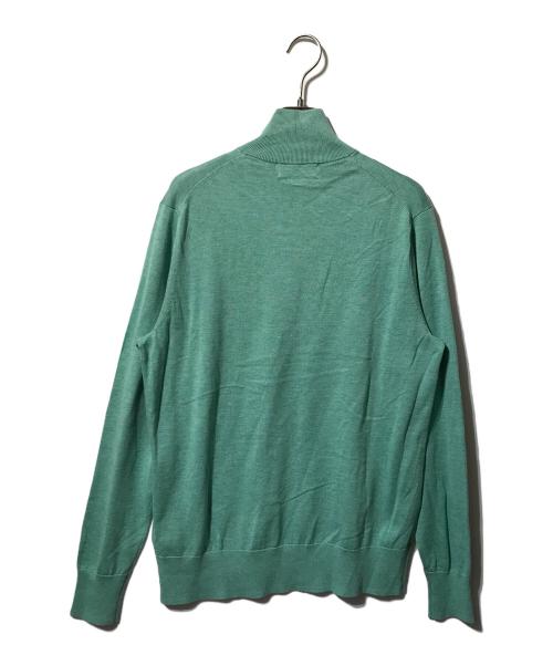 BROOKS BROTHERS（ブルックスブラザーズ）BROOKS BROTHERS (ブルックスブラザーズ) ハーフジップニット/ハイネックニット グリーン サイズ:Sの古着・服飾アイテム