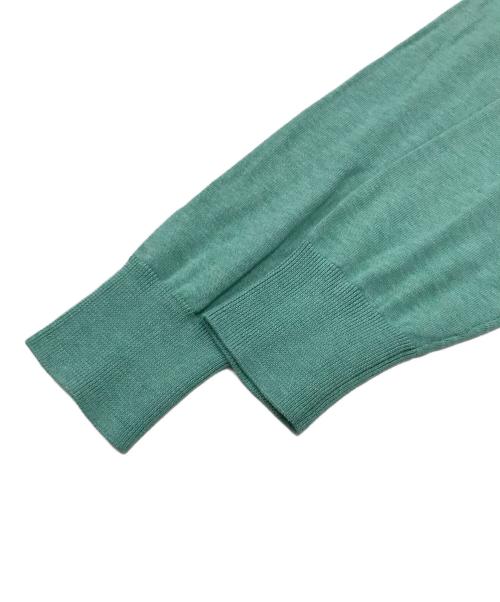 BROOKS BROTHERS（ブルックスブラザーズ）BROOKS BROTHERS (ブルックスブラザーズ) ハーフジップニット/ハイネックニット グリーン サイズ:Sの古着・服飾アイテム