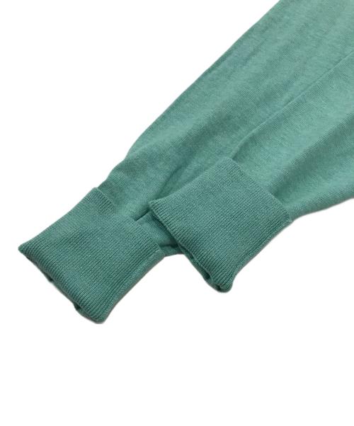 BROOKS BROTHERS（ブルックスブラザーズ）BROOKS BROTHERS (ブルックスブラザーズ) ハーフジップニット/ハイネックニット グリーン サイズ:Sの古着・服飾アイテム