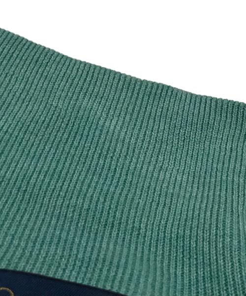 BROOKS BROTHERS（ブルックスブラザーズ）BROOKS BROTHERS (ブルックスブラザーズ) ハーフジップニット/ハイネックニット グリーン サイズ:Sの古着・服飾アイテム