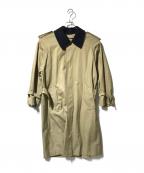 Burberry'sバーバリーズ）の古着「ダブルカラートレンチコート」｜カーキ