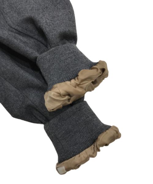 Burberry's（バーバリー）Burberry's (バーバリーズ) 裏ノヴァチェックスタンドカラーブルゾン グレー サイズ:Lの古着・服飾アイテム