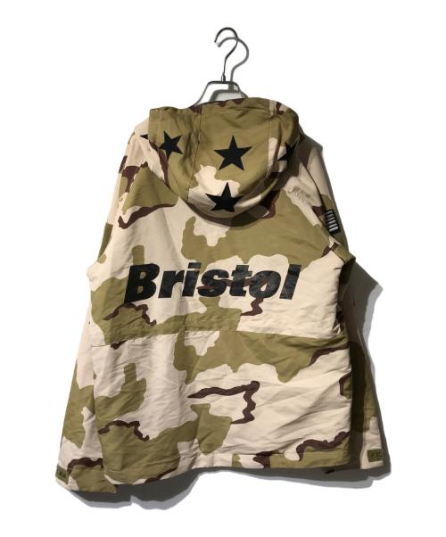 Bristol（ブリストル）Bristol (ブリストル) F.C.R.B. (エフシーレアルブリストル) ツアーマウンテンパーカ アイボリー×オリーブ サイズ:XLの古着・服飾アイテム
