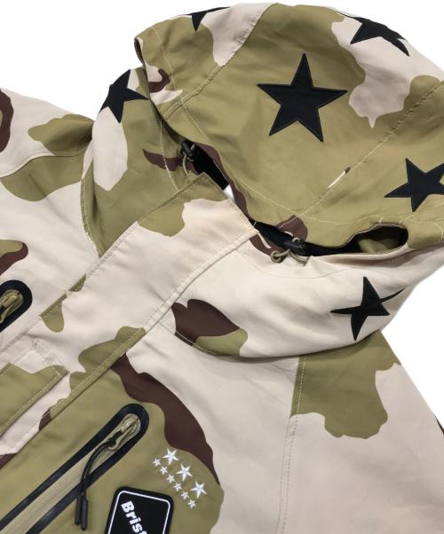 Bristol（ブリストル）Bristol (ブリストル) F.C.R.B. (エフシーレアルブリストル) ツアーマウンテンパーカ アイボリー×オリーブ サイズ:XLの古着・服飾アイテム