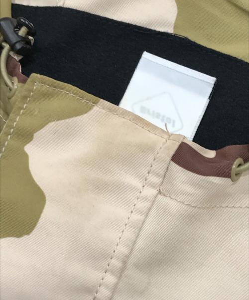 Bristol（ブリストル）Bristol (ブリストル) F.C.R.B. (エフシーレアルブリストル) ツアーマウンテンパーカ アイボリー×オリーブ サイズ:XLの古着・服飾アイテム