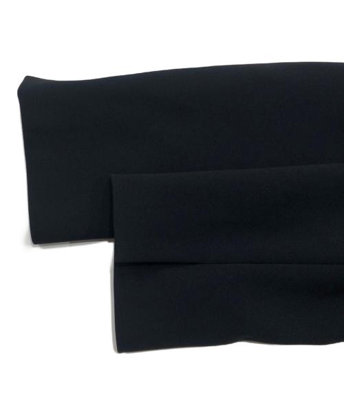 'S Max Mara（エスマックスマーラ）'S Max Mara (エスマックスマーラ) カラータイノーカラージャケット ブラック サイズ:38の古着・服飾アイテム