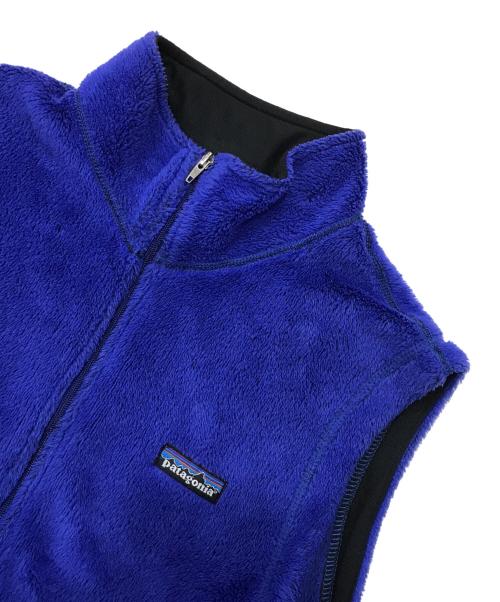 Patagonia（パタゴニア）Patagonia (パタゴニア) フリースベスト ブルー サイズ:Mの古着・服飾アイテム