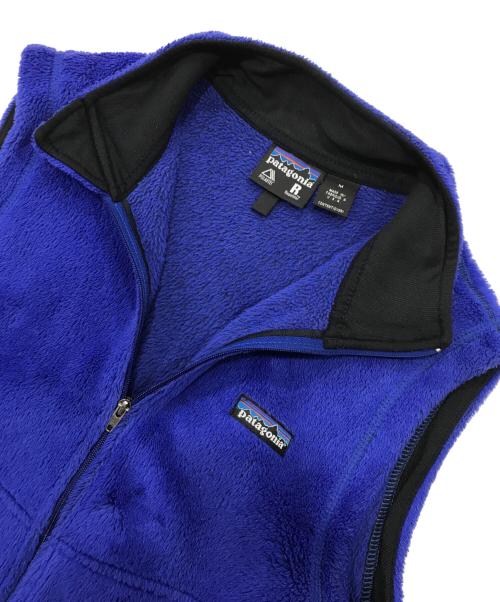 Patagonia（パタゴニア）Patagonia (パタゴニア) フリースベスト ブルー サイズ:Mの古着・服飾アイテム