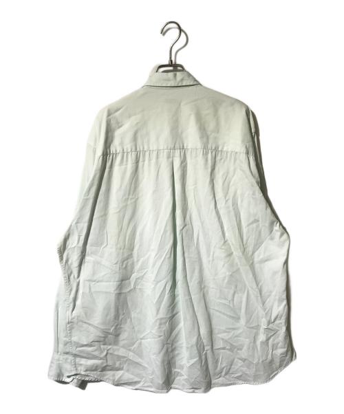 STEVEN ALAN（スティーブンアラン）STEVEN ALAN (スティーブンアラン) GAS/CTN FLY FRONT LOOSE SHIRT/シャツ グリーン サイズ:Ｌの古着・服飾アイテム