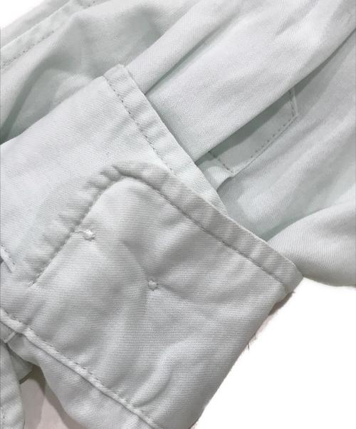 STEVEN ALAN（スティーブンアラン）STEVEN ALAN (スティーブンアラン) GAS/CTN FLY FRONT LOOSE SHIRT/シャツ グリーン サイズ:Ｌの古着・服飾アイテム