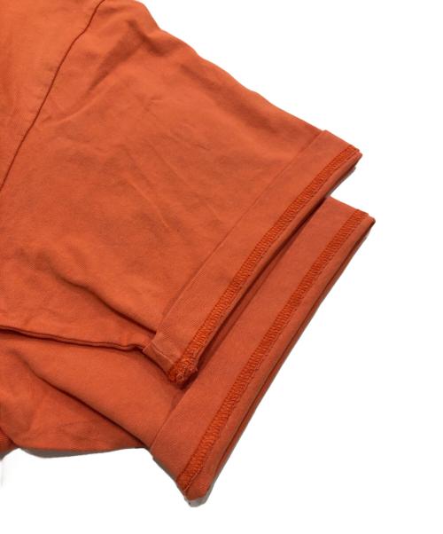 Acne studios（アクネ ストゥディオス）Acne studios (アクネ ストゥディオス) リバースロゴプリントTシャツ オレンジ サイズ:Sの古着・服飾アイテム