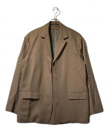 YOKE（ヨーク）の古着「DETACHABLE COLLAR TAILORED JACKET」｜ブラウン
