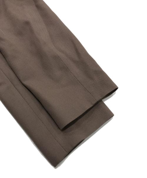 YOKE（ヨーク）YOKE (ヨーク) DETACHABLE COLLAR TAILORED JACKET ブラウン サイズ:34の古着・服飾アイテム