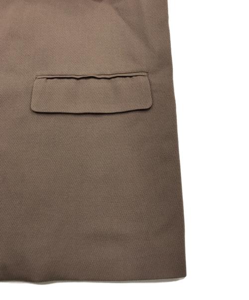 YOKE（ヨーク）YOKE (ヨーク) DETACHABLE COLLAR TAILORED JACKET ブラウン サイズ:34の古着・服飾アイテム