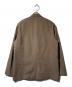 YOKE (ヨーク) DETACHABLE COLLAR TAILORED JACKET ブラウン サイズ:34：14000円