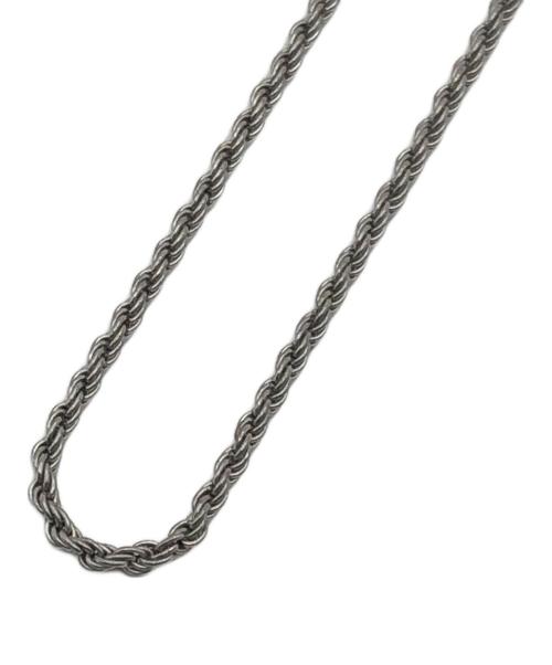 AVALANCHE（アヴァランチ）AVALANCHE (アヴァランチ) ツイストロープシルバーネックレスの古着・服飾アイテム