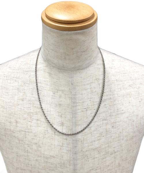 AVALANCHE（アヴァランチ）AVALANCHE (アヴァランチ) ツイストロープシルバーネックレスの古着・服飾アイテム