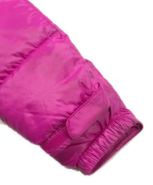 THE NORTH FACE（ザ ノース フェイス）THE NORTH FACE (ザ ノース フェイス) W NUPTSE SHORT JACKET ブラック×ショッキングピンク サイズ:XSの古着・服飾アイテム