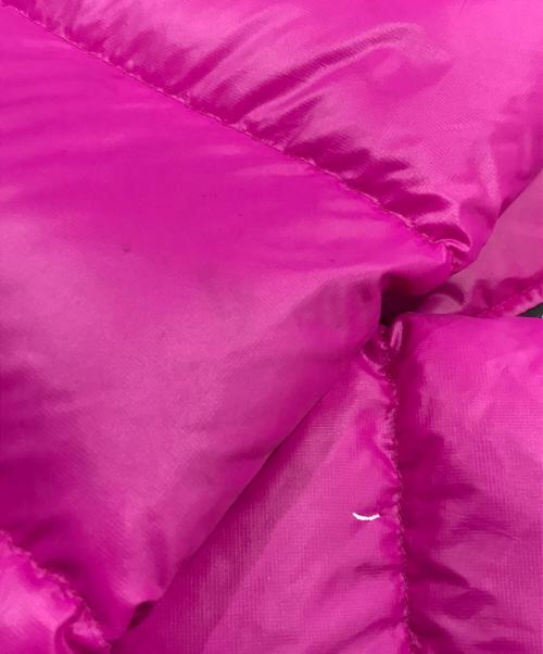 THE NORTH FACE（ザ ノース フェイス）THE NORTH FACE (ザ ノース フェイス) W NUPTSE SHORT JACKET ブラック×ショッキングピンク サイズ:XSの古着・服飾アイテム