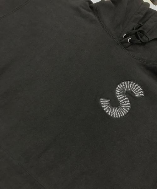 SUPREME（シュプリーム）SUPREME (シュプリーム) S logo Hooded Sweatshirt(エス　ロゴ　フーデッド　スウェットシャツ) ブラック サイズ:Lの古着・服飾アイテム