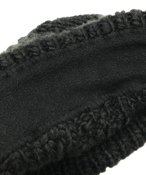 stussy（ステューシー）stussy (ステューシー) Cable Knit Skullcap（ケーブルニット　スカルキャップ） ブラックの古着・服飾アイテム