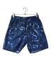 VERSACE（ヴェルサーチェ）の古着「プリントショートパンツ」｜ブルー