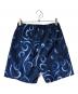 VERSACE (ヴェルサーチェ) プリントショートパンツ ブルー サイズ:3：9000円