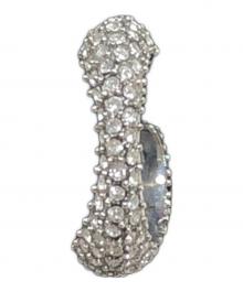 Saint Laurent Paris（サンローランパリ）の古着「アシンメトリーフープピアス」｜シルバー