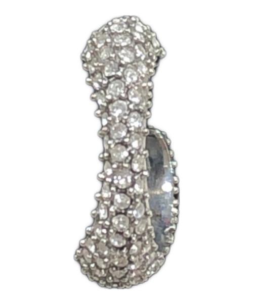 Saint Laurent Paris（サンローランパリ）Saint Laurent Paris (サンローランパリ) アシンメトリーフープピアス シルバーの古着・服飾アイテム