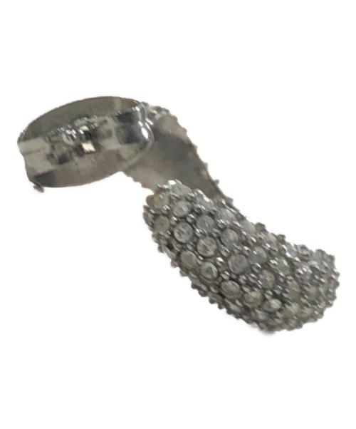 Saint Laurent Paris（サンローランパリ）Saint Laurent Paris (サンローランパリ) アシンメトリーフープピアス シルバーの古着・服飾アイテム