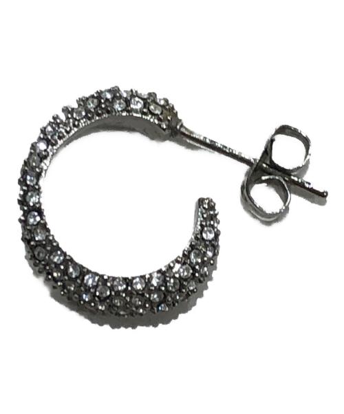 Saint Laurent Paris（サンローランパリ）Saint Laurent Paris (サンローランパリ) アシンメトリーフープピアス シルバーの古着・服飾アイテム