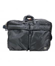 PORTER（ポーター）の古着「TANKER  3WAY BRIEFCASE」｜ブラック