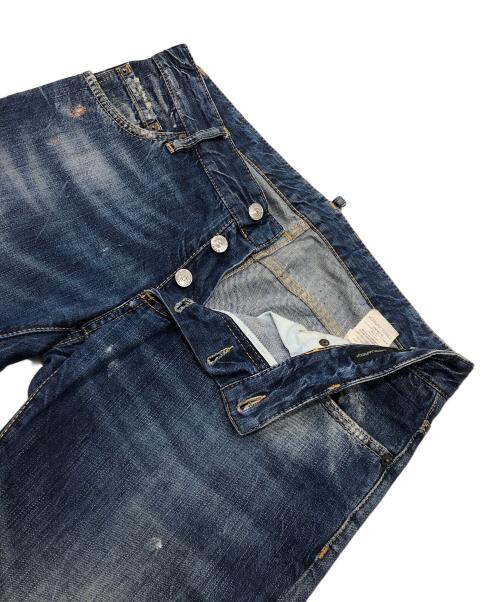 DSQUARED2（ディースクエアード）DSQUARED2 (ディースクエアード) デニムパンツ インディゴ サイズ:48の古着・服飾アイテム