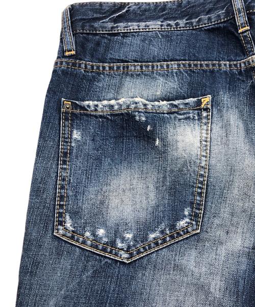 DSQUARED2（ディースクエアード）DSQUARED2 (ディースクエアード) デニムパンツ インディゴ サイズ:48の古着・服飾アイテム