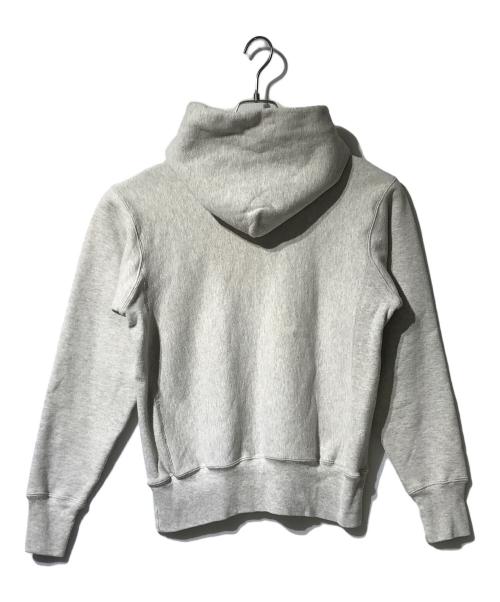 Champion REVERSE WEAVE（チャンピオン リバース ウィーブ）Champion REVERSE WEAVE (チャンピオン リバース ウィーブ) リバースウィーブ フーデッド スウェット グレー サイズ:Ｍの古着・服飾アイテム