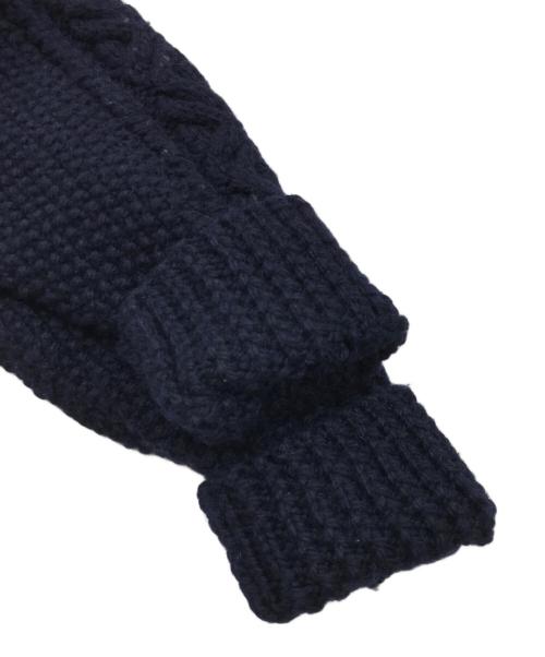 INVERALLAN（インバーアラン）INVERALLAN (インバーアラン) ニットカーディガン/3Aカーディガン ネイビー サイズ:表記なしの古着・服飾アイテム