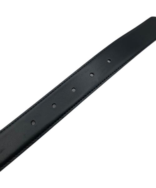 MONTBLANC（モンブラン）MONTBLANC (モンブラン) リバーシブルレザーベルト ブラック×ブラウンの古着・服飾アイテム