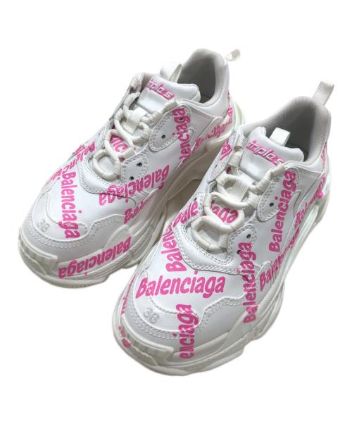 BALENCIAGA（バレンシアガ）BALENCIAGA (バレンシアガ) トリプルS ダッドスニーカー ホワイト サイズ:EUR36/UK3/USA6の古着・服飾アイテム