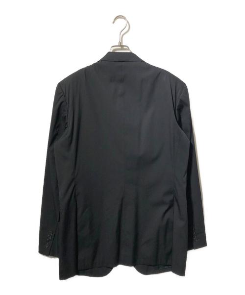 BURBERRY BLACK LABEL（バーバリーブラックレーベル）BURBERRY BLACK LABEL (バーバリーブラックレーベル) 羊毛テーラードジャケット ブラック サイズ:40Lの古着・服飾アイテム