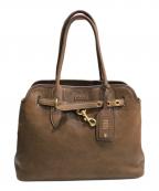 MIU MIUミュウミュウ）の古着「アバンチュールレザートートバッグ」｜ブラウン