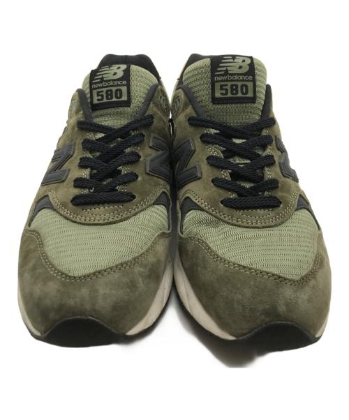 NEW BALANCE（ニューバランス）NEW BALANCE (ニューバランス) ローカットスニーカー カーキ サイズ:27の古着・服飾アイテム