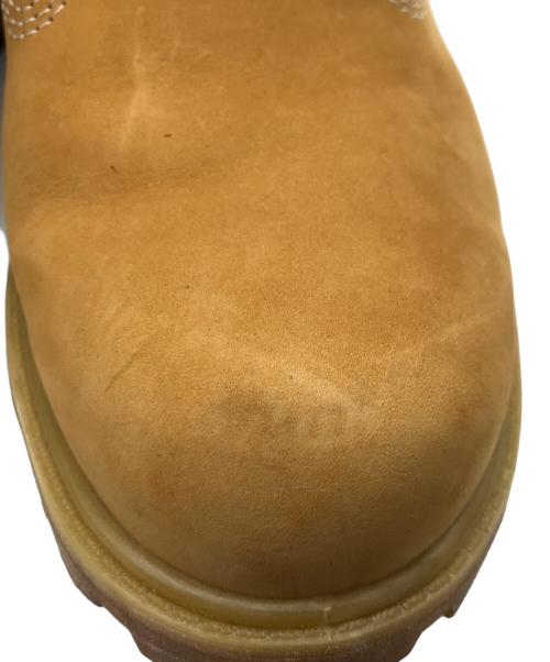 Timberland（ティンバーランド）Timberland (ティンバーランド) Premium 6 INCH LACE UP WATERPROOF BOOT WHEAT(プレミアム　6インチ　レースアップ　ウォータープルーフ　ブーツ　ウィート) アイボリー サイズ:24.5の古着・服飾アイテム