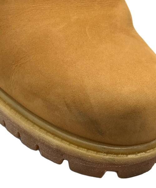 Timberland（ティンバーランド）Timberland (ティンバーランド) Premium 6 INCH LACE UP WATERPROOF BOOT WHEAT(プレミアム　6インチ　レースアップ　ウォータープルーフ　ブーツ　ウィート) アイボリー サイズ:24.5の古着・服飾アイテム