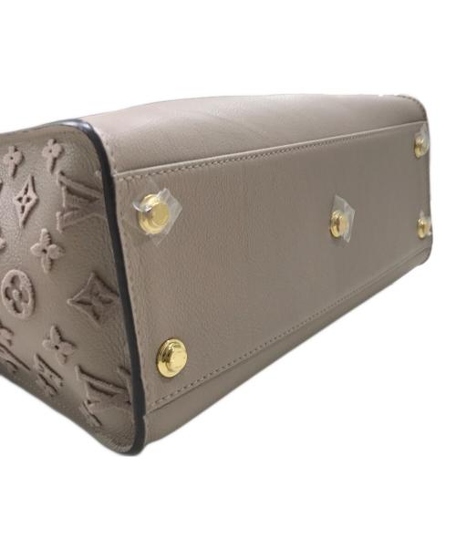 LOUIS VUITTON（ルイ ヴィトン）LOUIS VUITTON (ルイ ヴィトン) HIGH END LEATHERS オンマイサイド MM(ハイ　エンド　レザーズ　オンマイサイド　エムエム) アイボリー×ベージュの古着・服飾アイテム