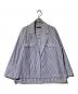 MACPHEE（マカフィー）の古着「ゆったりシャツジャケット」｜ホワイト×ブルー