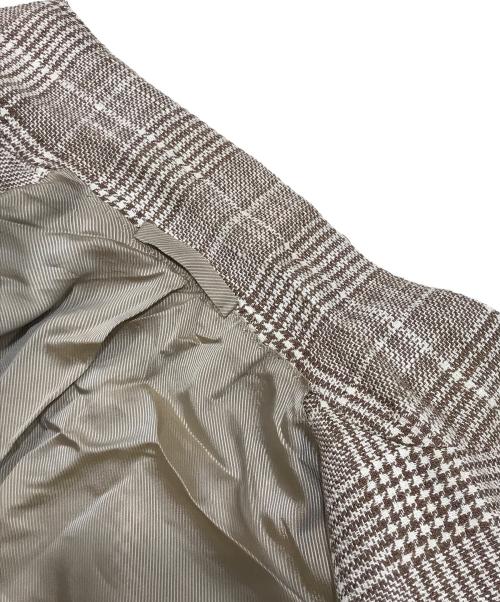 De Petrillo（デペトリロ）De Petrillo (デペトリロ) リネンシルクブレンド2Ｂジャケット ベージュ サイズ:42の古着・服飾アイテム