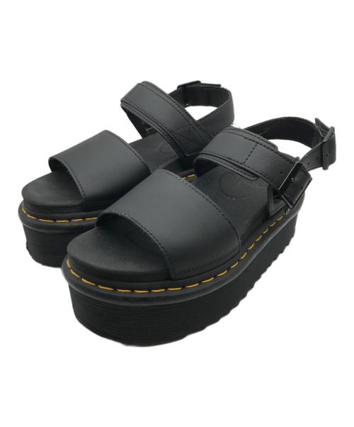 Dr.Martens（ドクターマーチン）Dr.Martens (ドクターマーチン) 厚底サンダル ブラック サイズ:UK5の古着・服飾アイテム