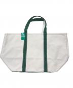 L.L.Beanエルエルビーン）の古着「ボート・アンド・トート、オープン・トップ」｜グリーン×ベージュ